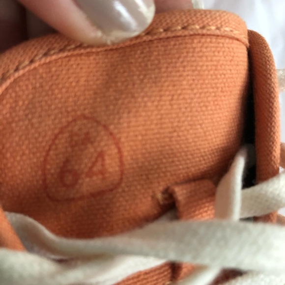 SeaVees orange sneakers - Picture 5 of 7